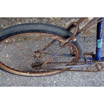 BICICLETTA anni 40 RUOTE 500 A BIKE BICI EPOCA BAMBINO EPOCA TELAIO CORSA 38 OLD