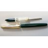 Set 3pz. COLLEZIONE Penna Stilografica TAPPO DORATO stylo VINTAGE FOUNTAIN PEN