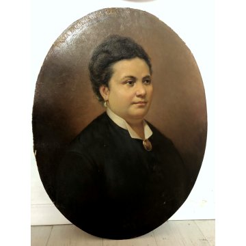 LOTTO n 4 ANTICO RITRATTO Alberto Barberis UOMO DONNA NOBILE FAMIGLIA Baveno 800