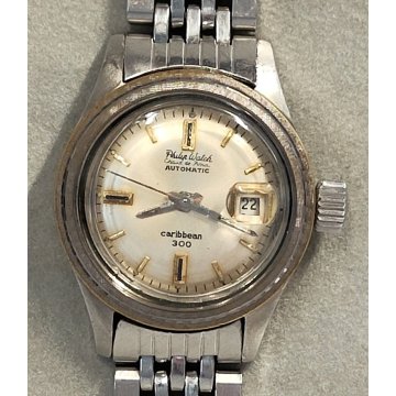 OROLOGIO POLSO LUSSO Philip Watch Caribbean 300 AUTOMATIC Chaux de Fonds MONTRE