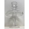 ALZATA CENTROTAVOLA DESIGN VETRO COPPA DRIADE KOSMO ANNI 80 ART GLASS VINTAGE