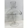 ALZATA CENTROTAVOLA DESIGN VETRO COPPA DRIADE KOSMO ANNI 80 ART GLASS VINTAGE