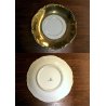 SERVIZIO Tea 12 pers PORCELLANA BAVARIA  BIANCA ORO ZECCHINO GERMANY VINTAGE 50s