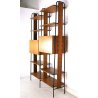 LIBRERIA MODULARE CENTRO A GIORNO STANDING WALL UNIT BOOKSHELF DESIGN ANNI 50/60
