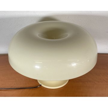 LAMPADA TAVOLO DESIGN NESSO ARTEMIDE BIANCA GIANCARLO MATTIOLI ANNI 70 PLASTICA