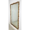 ANTICA GRANDE SPECCHIERA LIBERTY 1800 LEGNO SPECCHIO FOGLIA ORO FLOREALE EPOCA