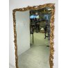 ANTICA GRANDE SPECCHIERA LIBERTY 1800 LEGNO SPECCHIO FOGLIA ORO FLOREALE EPOCA