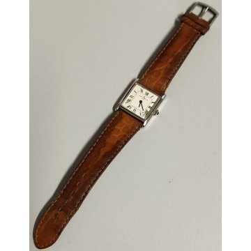OROLOGIO POLSO LUSSO Baume & Mercier 613 acciaio VINTAGE old WRIST WATCH anni 80