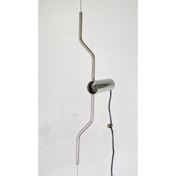 LAMPADA TERRA CIELO STILE PARENTESI FLOS DESIGN ANNI 70/80 LAMP MARMO METALLO