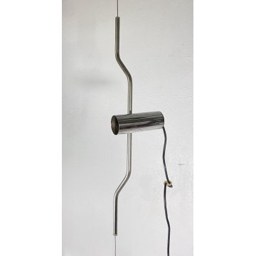 LAMPADA TERRA CIELO STILE PARENTESI FLOS DESIGN ANNI 70/80 LAMP MARMO METALLO