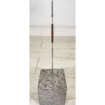 LAMPADA TERRA CIELO STILE PARENTESI FLOS DESIGN ANNI 70/80 LAMP MARMO METALLO
