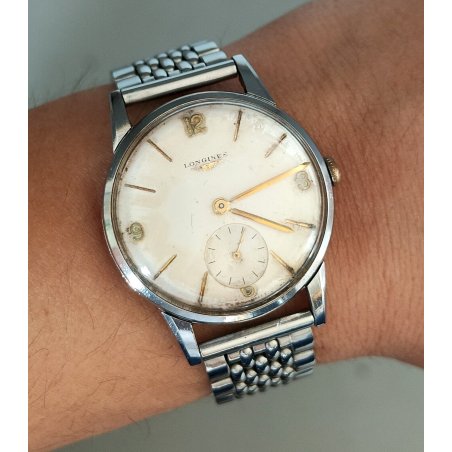ANTICO OROLOGIO POLSO Longines MECCANICO cal. 30L anni 60 OLD WRIST WATCH montre