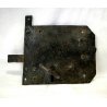 ANTICA SERRATURA ferro battuto CATENACCIO CHIAVE '700 DOOR LOCK IRON KEY   