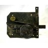 ANTICA SERRATURA ferro battuto CATENACCIO CHIAVE '700 DOOR LOCK IRON KEY   