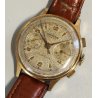 ANTICO OROLOGIO POLSO Orator Chrono LANDERON lamin. ORO anni 50 OLD WRIST WATCH
