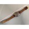 ANTICO OROLOGIO POLSO Orator Chrono LANDERON lamin. ORO anni 50 OLD WRIST WATCH
