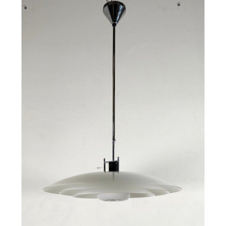 LAMPADARIO DESIGN Prandina VINTAGE sospensione LAMPADA VETRO Italy MODERNARIATO