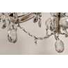 ANTICO LAMPADARIO Maria Teresa VETRO Murano DORATO Liberty GLASS HANGING LAMP