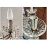 ANTICO LAMPADARIO Maria Teresa VETRO Murano DORATO Liberty GLASS HANGING LAMP