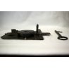 ANTICA SERRATURA ferro battuto CATENACCIO CHIAVE '700 DOOR LOCK IRON KEY   