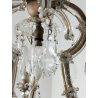 ANTICO LAMPADARIO Maria Teresa VETRO Murano EPOCA 900 Liberty GLASS HANGING LAMP