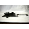ANTICA SERRATURA ferro battuto CATENACCIO CHIAVE '700 DOOR LOCK IRON KEY   