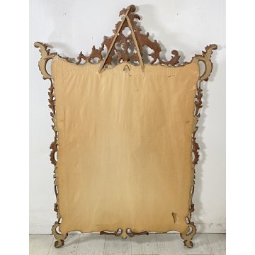ANTICA CAMINIERA VENEZIANA SPECCHIO SPECCHIERA LEGNO LIBERTY PRIMI 1900 CIMASA