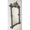 ANTICA CAMINIERA FORESTA NERA SPECCHIO SPECCHIERA LEGNO LIBERTY PRIMI 1900 VITE