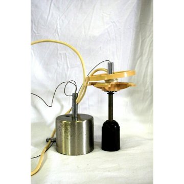 LAMPADARIO SOSPENSIONE DESIGN SFERA GLOBO PLEXIGLASS HANGING LAMP VINTAGE '70s