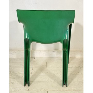 SEDIA DESIGN ARTEMIDE VICO MAGISTRETTI MODELLO GAUDI MADE IN ITALY CHAIR ANNI 70