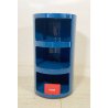 COMODINO ETAGERE COMPONIBILE KARTELL ANNA CASTELLI FERRIERI ANNI 80 DESIGN LACCA