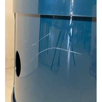 COMODINO ETAGERE COMPONIBILE KARTELL ANNA CASTELLI FERRIERI ANNI 80 DESIGN LACCA