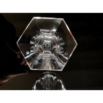 SET 4 Calici Baccarat MODELLO HARCOURT 1841  CRYSTAL GLASS VERRE XXSEC