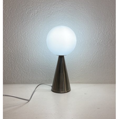 LAMPADA TAVOLO ABATJOUR BILIA MINI FONTANA ARTE GIO PONTI TABLE LAMP DESIGN 1980