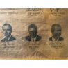 CORNICE STAMPA PRESIDENTS of the UNITED STATES 62,5x78 cm AMERICAN HISTORY 2001