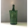CARAFFA VETRO TRASPARENTE VERDE di Empoli DESIGN BROCCA VERSATOIO VINTAGE EPOCA