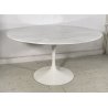 TAVOLO DESIGN KNOLL TULIP INTERNATIONAL EERO SAARINEN ANNI 60 MARMO ACCIAIO OLD