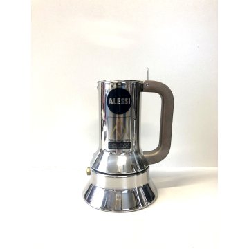 CAFFETTIERA ALESSI mod 9090/1 tazza DESIGN Richard Sapper ACCIAIO INOX VINTAGE