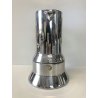 CAFFETTIERA ALESSI mod 9090/6 tazze DESIGN Richard Sapper ACCIAIO INOX VINTAGE