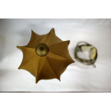 LAMPADA VEILLEUSE Pierrot CERAMICA DIPINTA ABATJOUR con PARALUME  LAMP ART DECO'