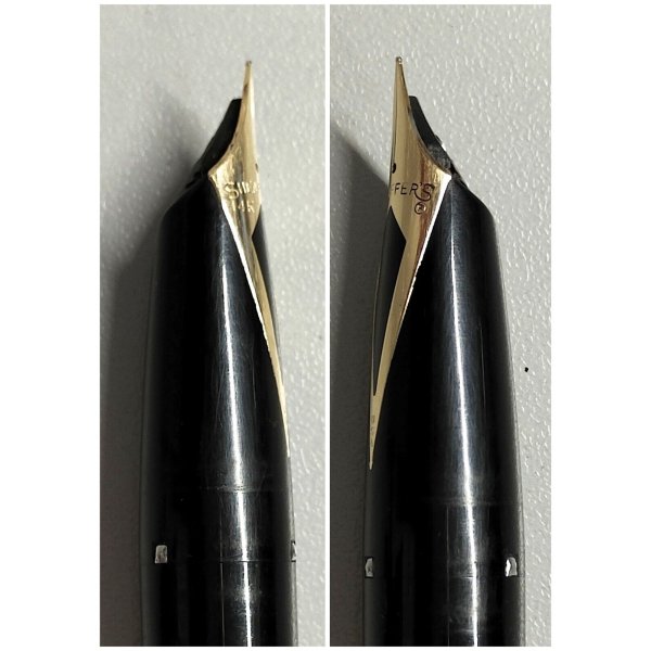 Penna stilografica Sheaffer Grand Connaisseur modello 822 placcata oro  usata