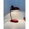 LAMPADA DA TAVOLO SCRIVANIA FERRO ALLUMINO DESIGN ITALIA ANNI '60 TABLE LAMP OLD