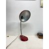 LAMPADA DA TAVOLO SCRIVANIA FERRO ALLUMINO DESIGN ITALIA ANNI '60 TABLE LAMP OLD