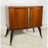 MOBILE BAR GIRADISCHI LESA CREDENZA DESIGN VETRO SPECCHIO 50s ROTELLE VINTAGE