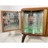 MOBILE BAR GIRADISCHI LESA CREDENZA DESIGN VETRO SPECCHIO 50s ROTELLE VINTAGE