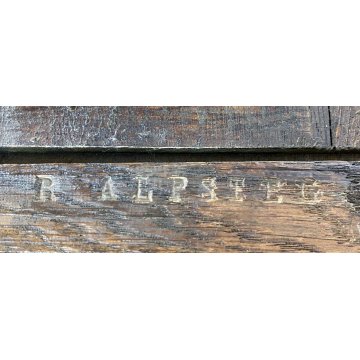 ANTICO COMÒ LUIGI XV 1700 LEGNO MARMO CASSETTONE INTARSIATO BOMBATO MOSSO EPOCA