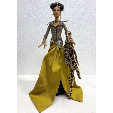 RARA Barbie Byron Lars Tatu TESORI D'AFRICA MATTEL 2002 LIMITED EDITION bambola