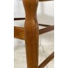 ANTICA COPPIA SEDIE CHIAVARINE 1960 DESIGN POLTRONA CHAIR LEGNO PAGLIA VINTAGE