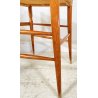 ANTICA COPPIA SEDIE CHIAVARINE 1960 DESIGN POLTRONA CHAIR LEGNO PAGLIA VINTAGE