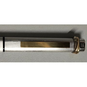 PENNA STILOGRAFICA Cartier Vendome TRINITY ACCIAIO ORO vintage OLD FOUNTAIN PEN
